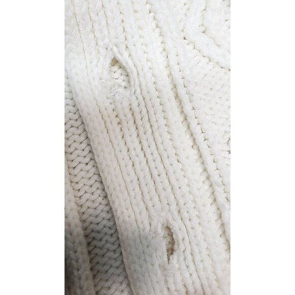 Vintage Boys Cable Knit Cardigan Sweater Li'L BOY'S Size 7 - Picture 12 of 16